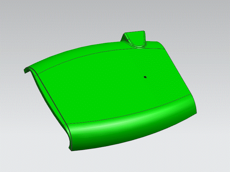 JJ1013-飞科电动剃须刀后壳模具设计[含UG三维图]