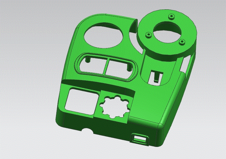 JJ1731-仪表盖注塑模具设计-侧抽芯[含UG三维图]