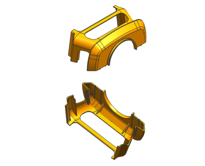 JJ1732-打印机前壳注塑模具设计-斜顶抽芯[含UG三维图]
