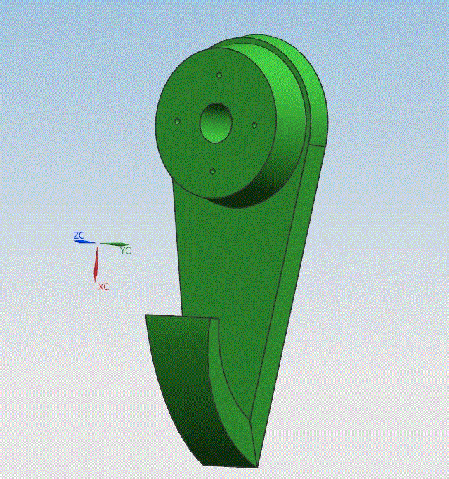 JJ1734-塑料挂钩注塑模具设计-滑块抽芯[含UG三维图]