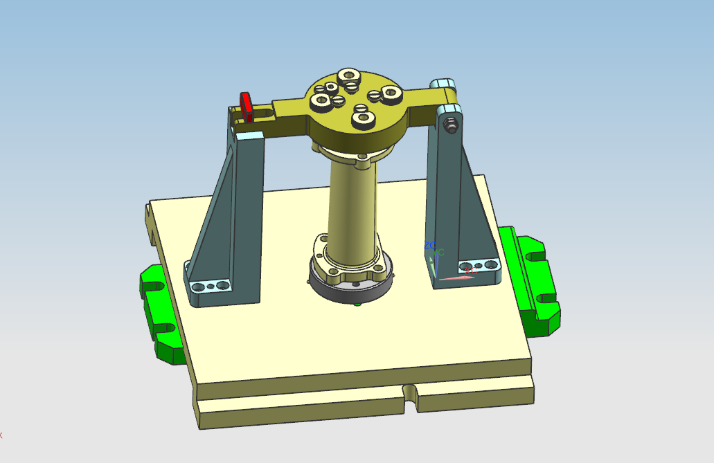N340-左臂壳体加工工艺及钻4-φ13孔夹具设计[含三维图]