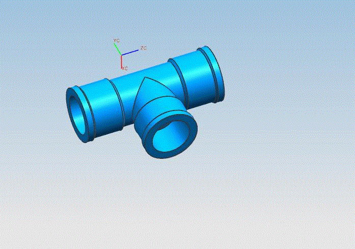 JJ1743-直角三通管接头的注塑模具设计-侧抽芯[含UG三维图]