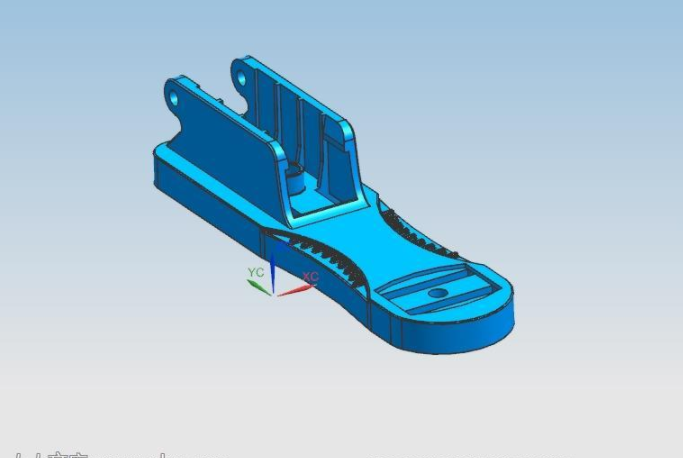 JJ1750-订书机底座注塑模具设计-侧抽芯[含UG三维图]