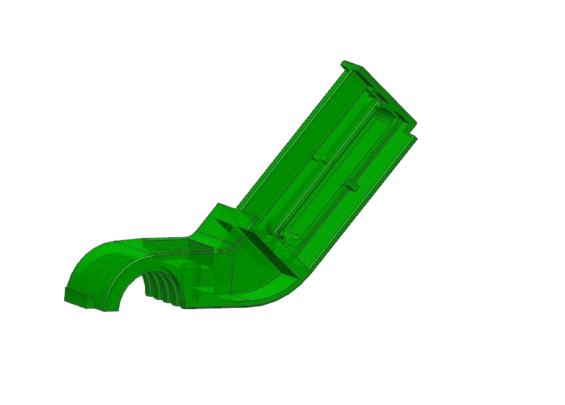 JJ1752-旋转架坨坨零件注塑模具设计-侧抽芯[含UG三维图]