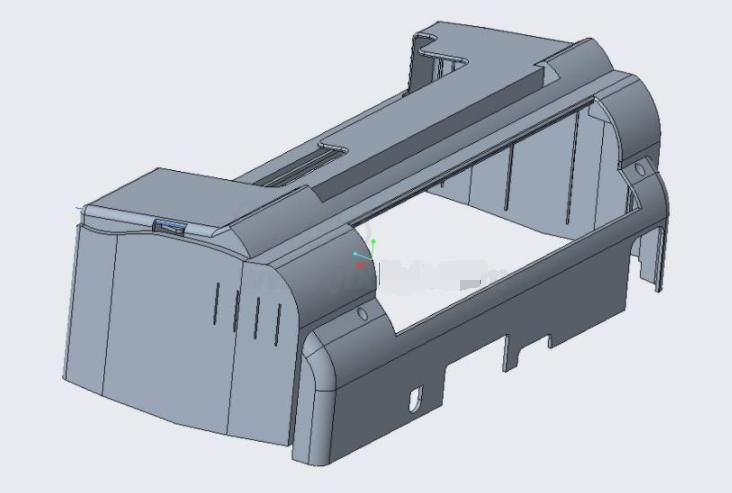 JJ1755-打印机前壳塑料注塑模具设计与制造-抽芯[含三维图]