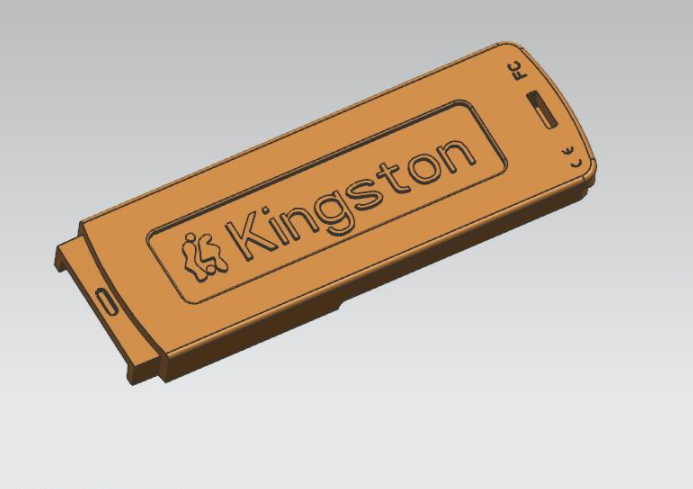 JJ1764-金士顿U盘盖注塑模具设计-斜顶抽芯[含UG三维图]