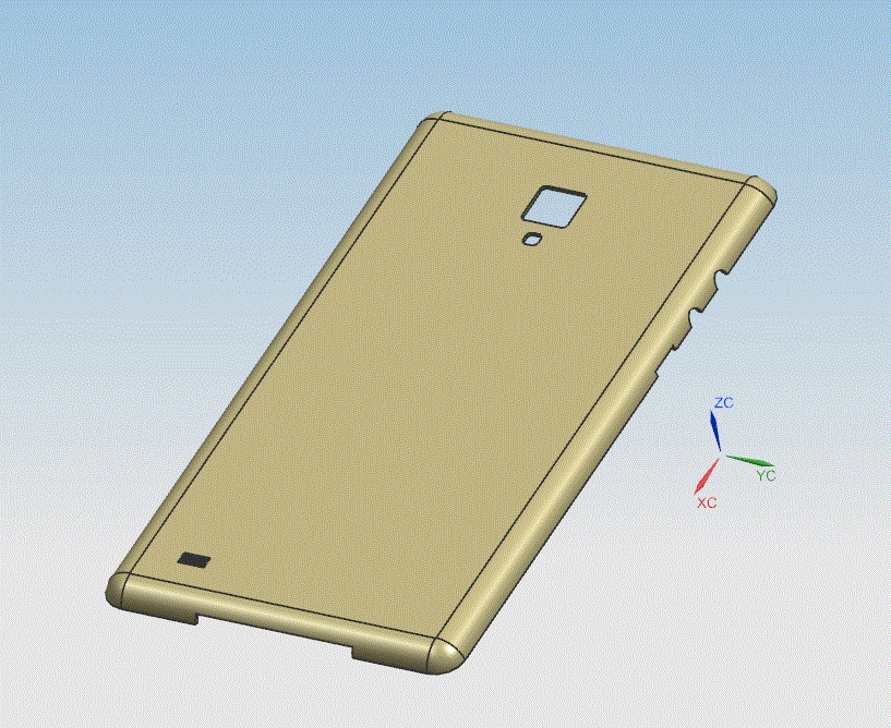 JJ1768-手机配件后盖注塑模具设计-侧抽芯[含UG三维图]