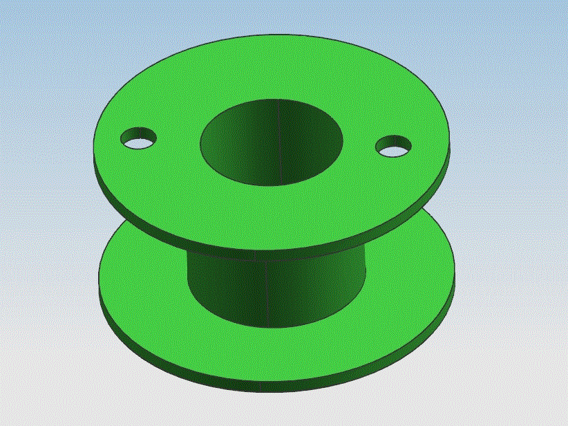 JJ1800-线圈骨架注塑模具设计-滑块抽芯[含三维图]