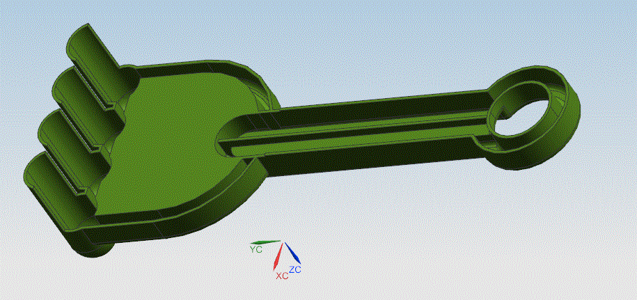 JJ1021-玩具小耙子三维造型及注塑模具设计[含UG三维图]