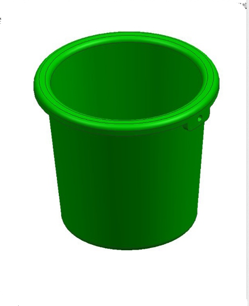 JJ1805-玩具水桶注塑模具设计-滑块抽芯[含UG三维图]