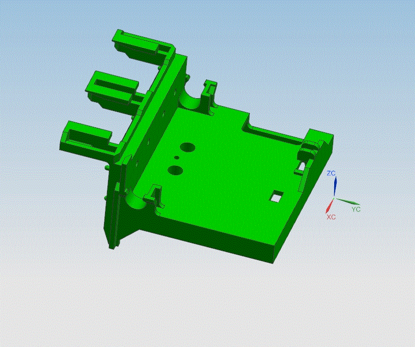 JJ1806-墨盒结构件注塑模具设计【模流分析侧抽芯】[含UG三维图]