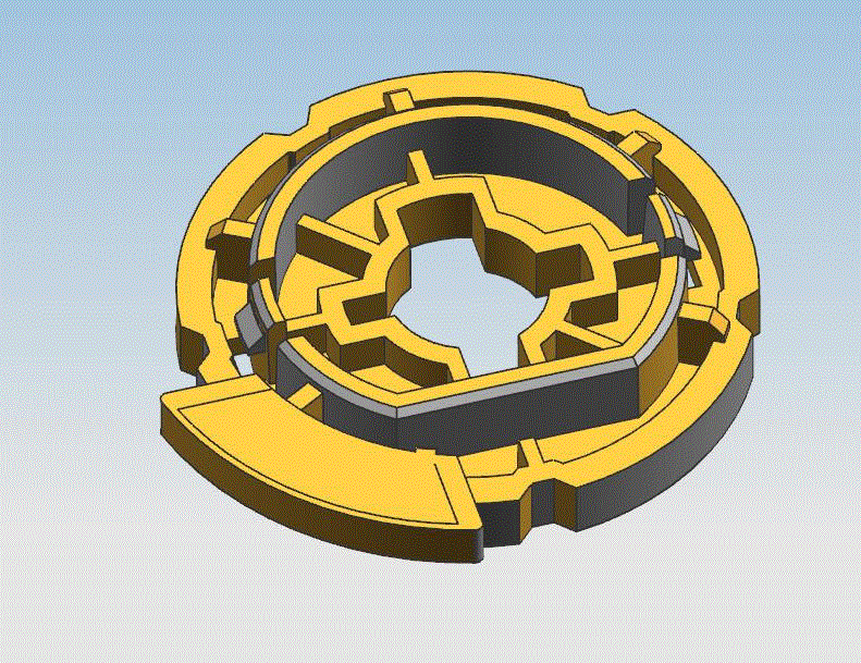 JJ1821-湿度转盘注塑模具设计[含UG三维图]