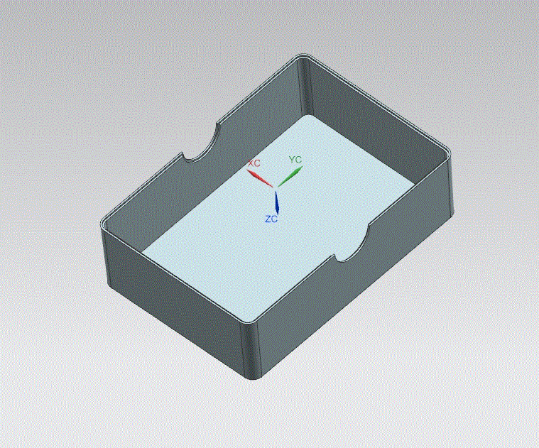 JJ1841-基于UG小号塑料毛巾包装盒盖注塑模具设计[含UG三维图]