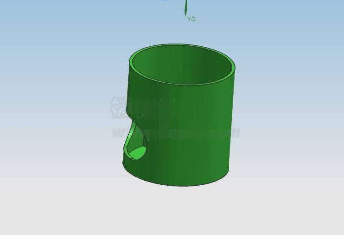 JJ1844-塑料笔筒注塑模具设计[含UG三维图]