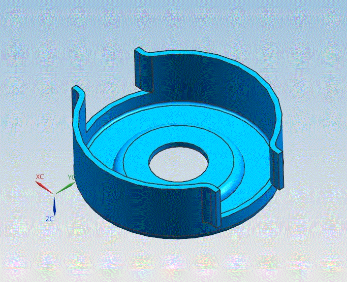 JJ1849-圆形电器外壳的注塑模具设计[含UG三维图]