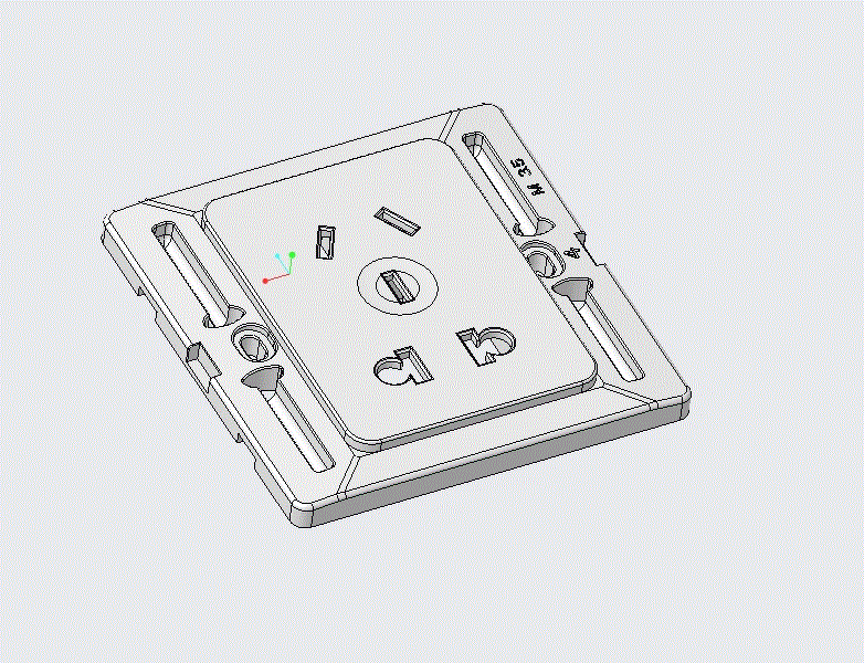 JJ1866-电器盒盖、五孔墙壁电源插座上面板保护外壳注塑模具设计[含三维图]