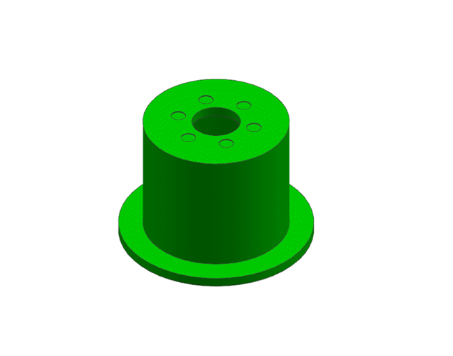 JJ1869-圆形外盖的注塑模具设计[含三维图]