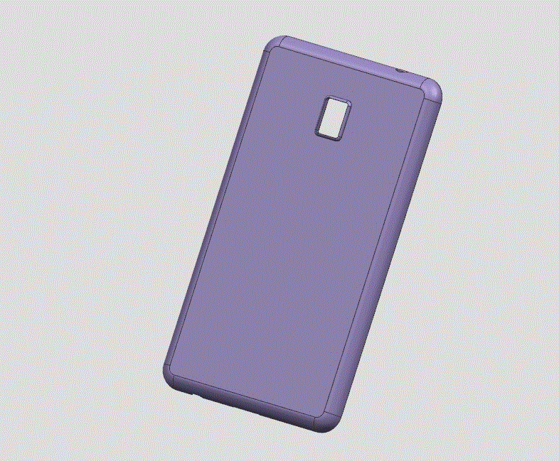 JJ1887-手机后外壳注塑模具设计[含UG三维图]