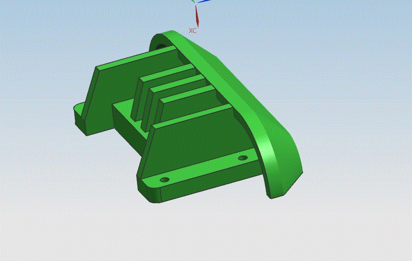 JJ1895-座椅后护罩注射模设计-滑块抽芯模流[含UG三维图]