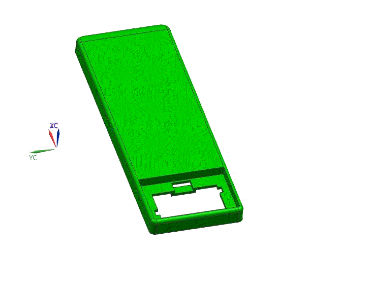 N692-空调遥控器底壳注塑模具设计[含UG三维图]