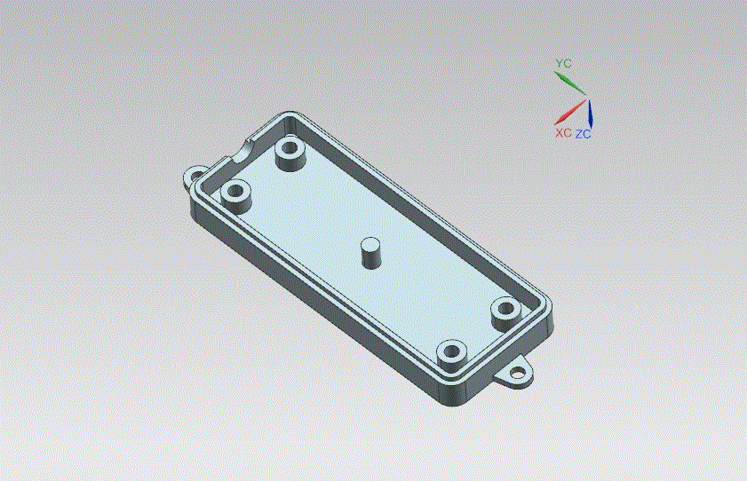JJ1953-插板底座板下盖-公牛插座底盖外壳注塑模具设计[含UG三维图]