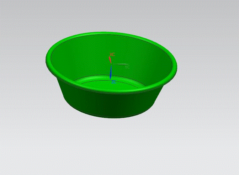 JJ1957-洗脸、洗脚盆的注塑模具设计[含UG三维图]