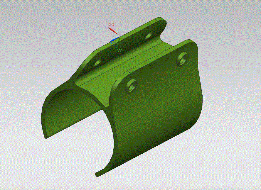 JJ1036-管夹子注塑模具设计[含UG三维图]