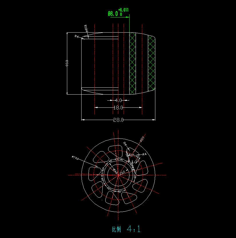 JJ1981-TBQ-51滚轮注塑模具设计