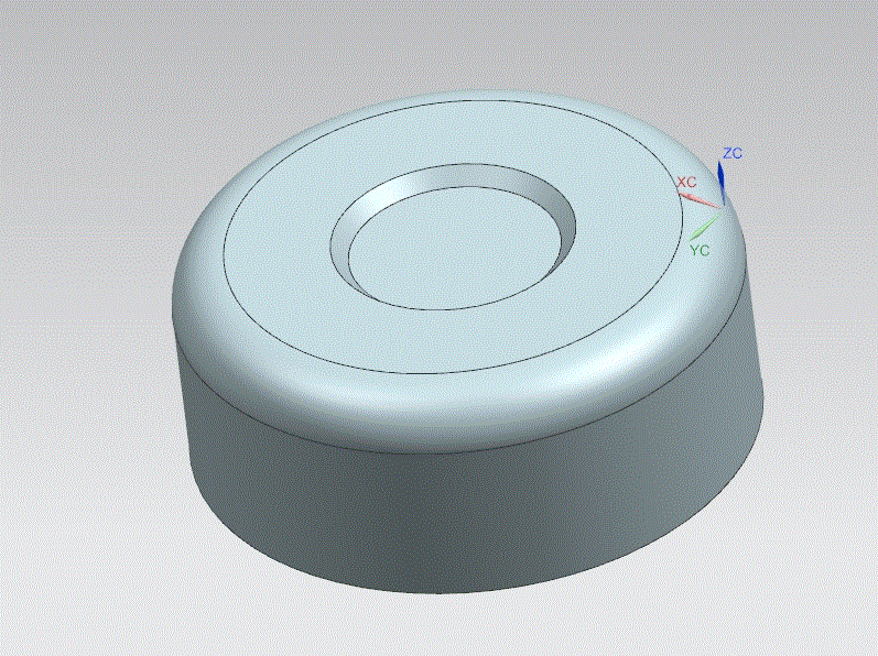 JJ1985-盒盖注塑模具设计-塑料注射模塑件高度28外直径70[含UG三维图]