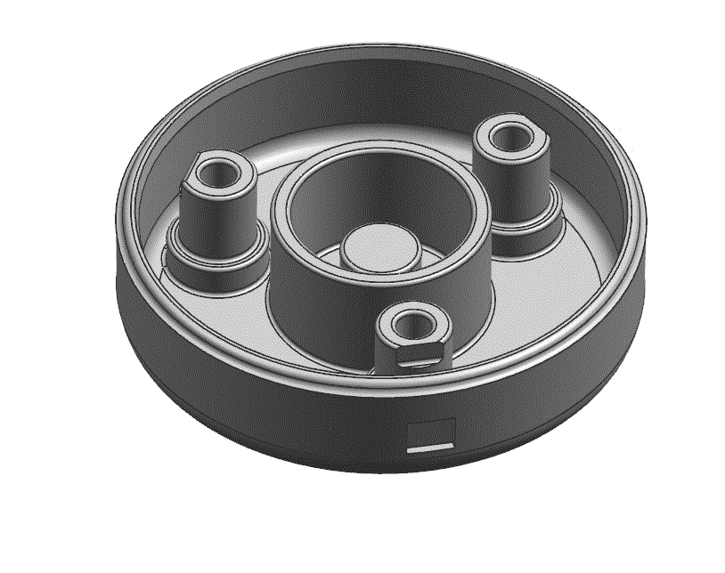 JJ1996-旋盘件侧抽芯注塑模具设计[含UG三维图]