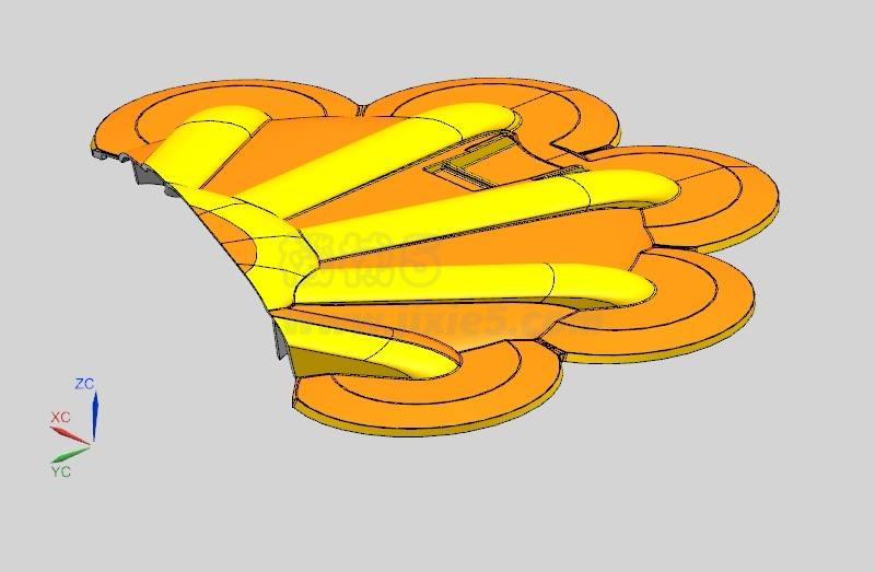 JJ2000-喇叭花形塑料灯罩的注塑模具设计