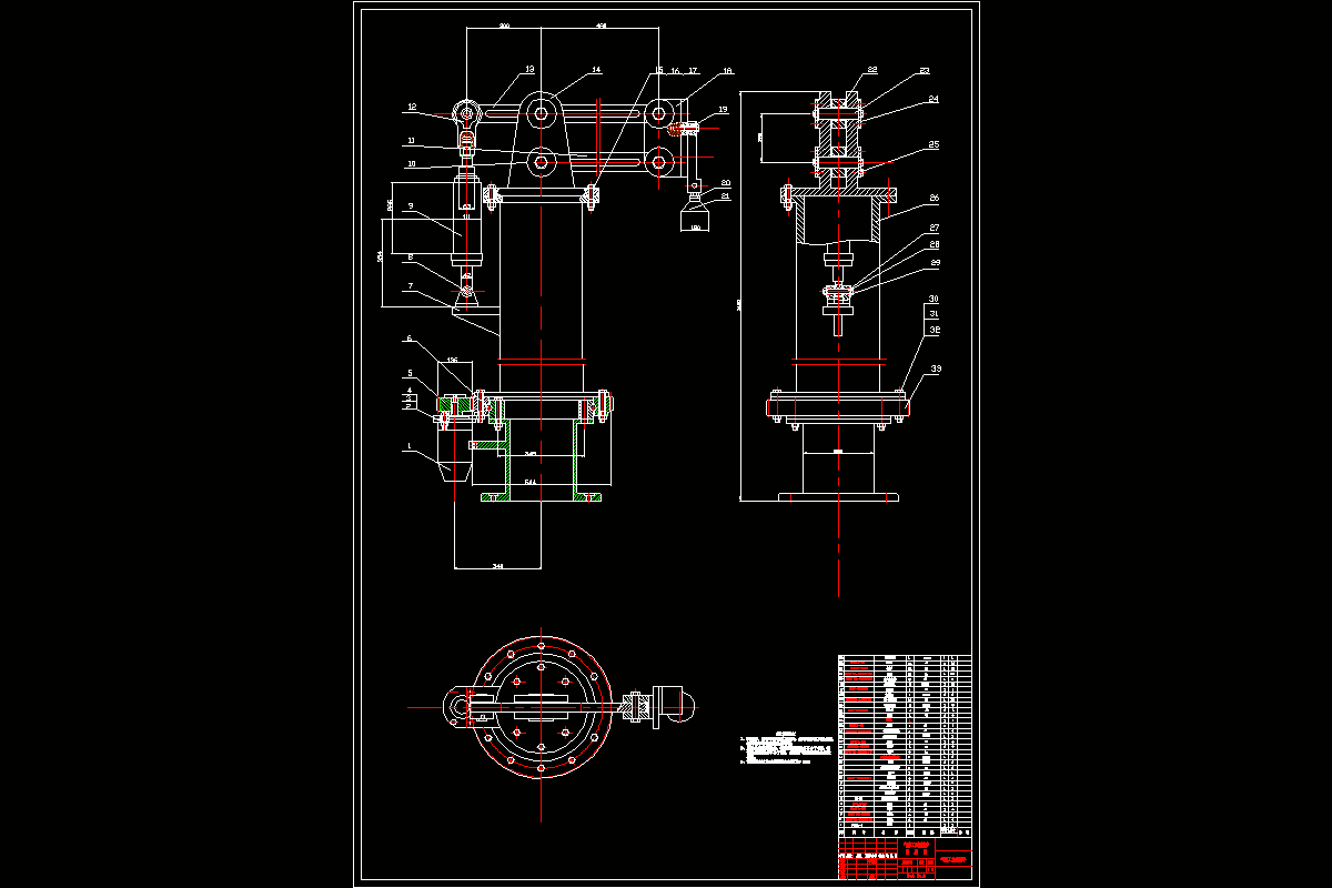 JJ2267-气动工业机械手设计