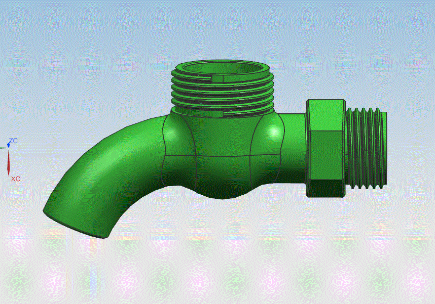 JJ1058-水龙头注塑模具设计[含UG三维图]