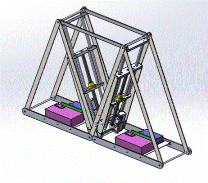 JJ2304-平行四边形滑行机器人的设计[含SW三维图]