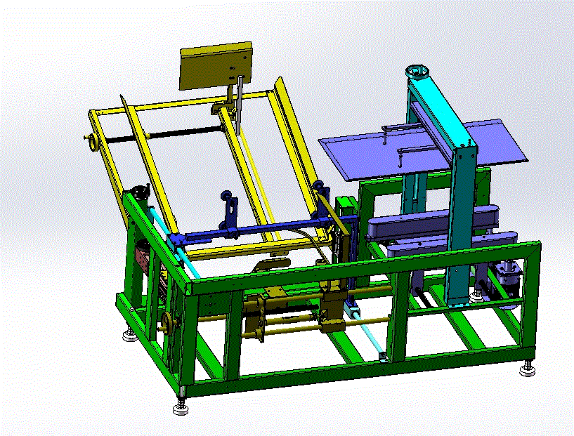 Z1153-纸箱包装机纸板取送机构设计[含SW三维图]