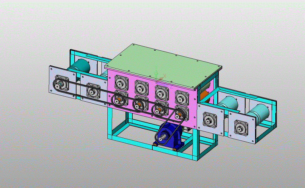 JJ2328-钢筋矫直机结构设计与运动仿真分析[含SW三维图]