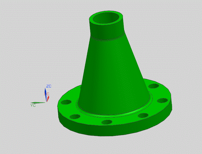 JJ1061-支座注塑模具设计【最大直径215-圆锥形】[含UG三维图]