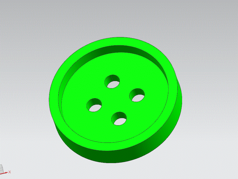 JJ1067-纽扣注塑模具设计[含UG三维图]
