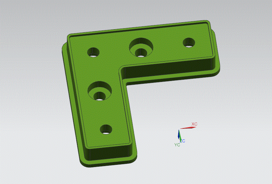 Q924-底板注塑模具课程设计【直角形-L形状】[含UG三维图]