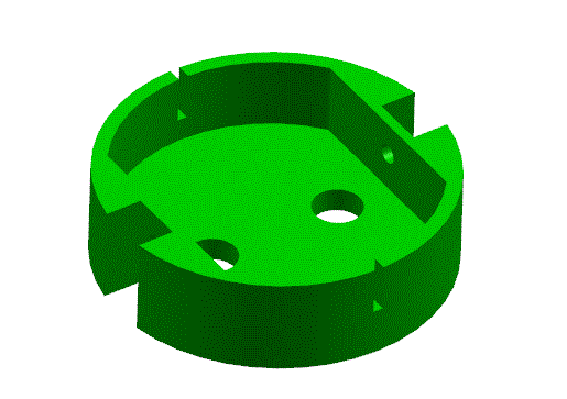 JJ1087-A50天线固定座注射模具设计[含UG三维图]