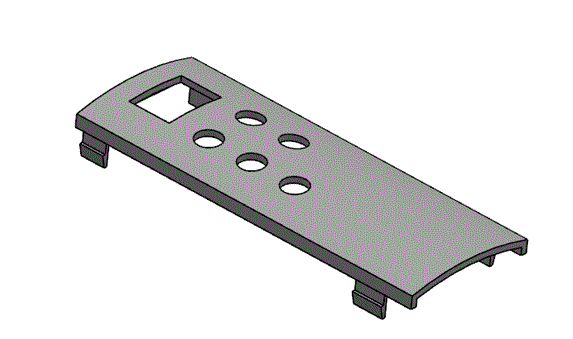 JJ1092-遥控器面盖注塑工艺与模具设计[含UG三维图]