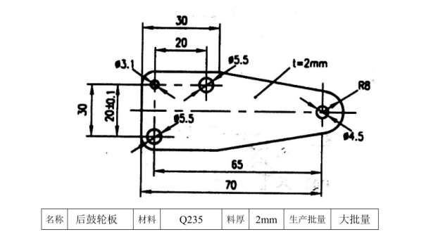 JJ2580-后鼓轮板（BS14-F114）钣金成形工艺及冲压模具设计