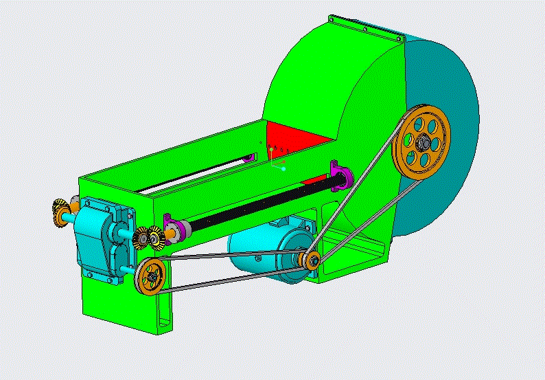JJ2366-马铃薯自动切丝机结构的设计[含Proe三维图]