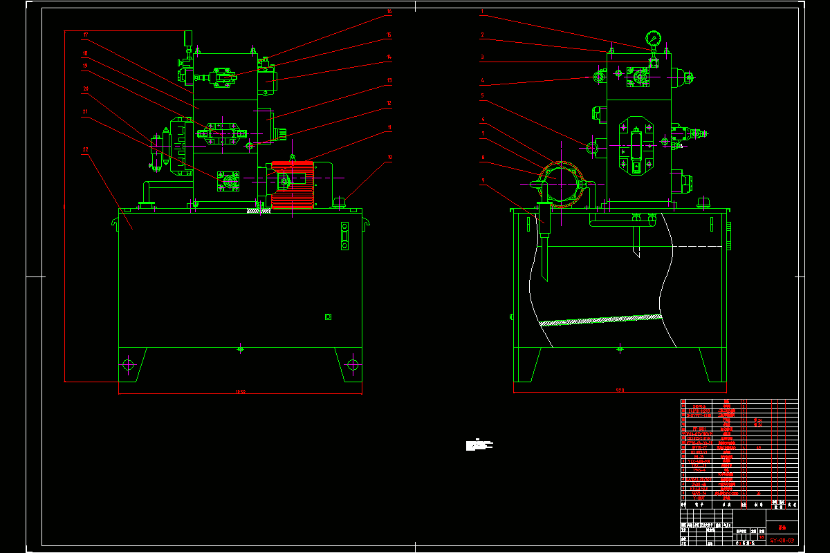 JJ2370-双端面卧式组合机床液压系统设计