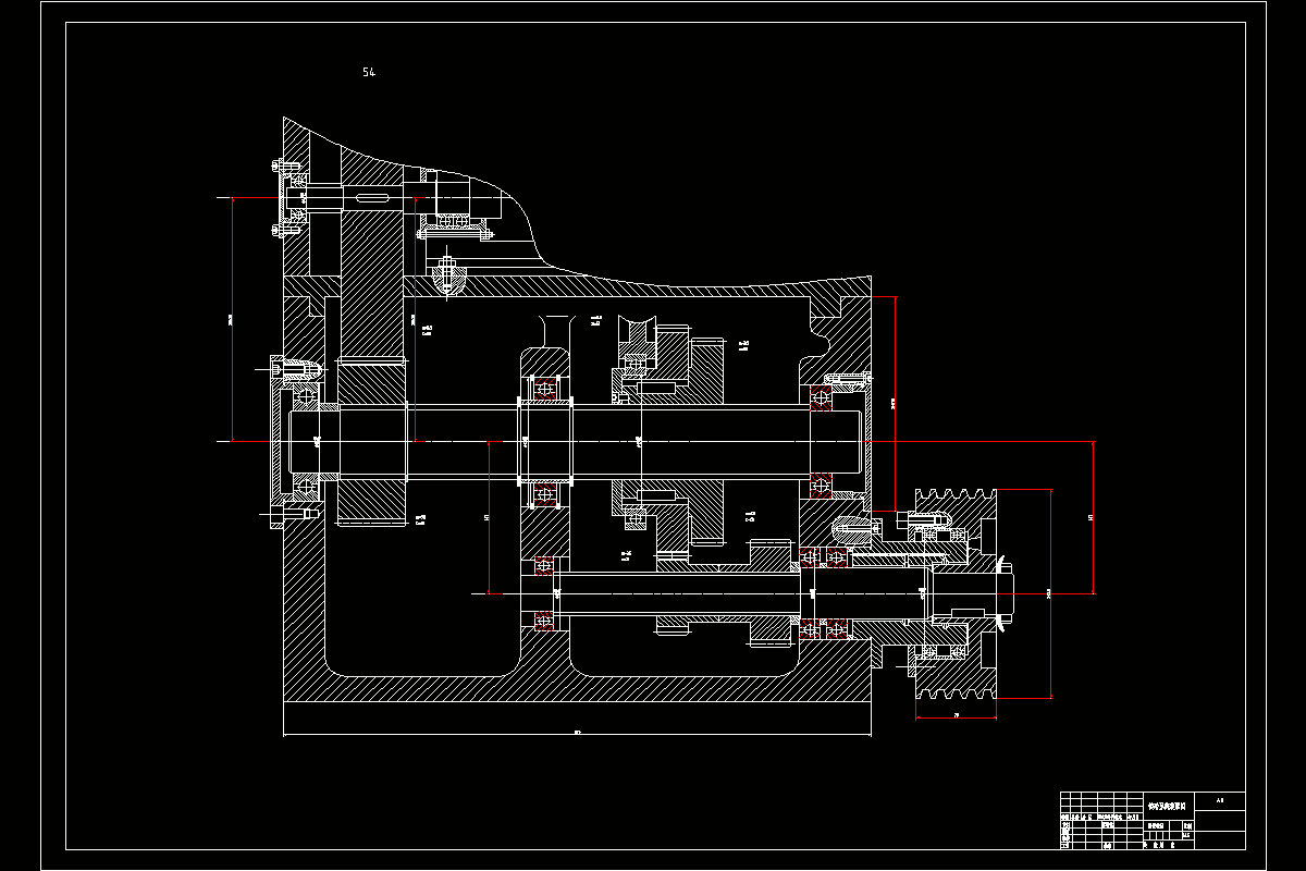 JJ2379-带式切割锯床的自动进料改进优化设计