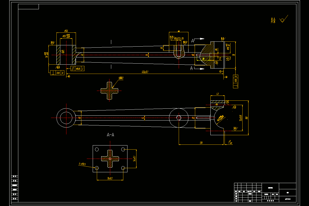 JJ2823-连杆零件加工工艺及钻M14螺纹底孔夹具设计[