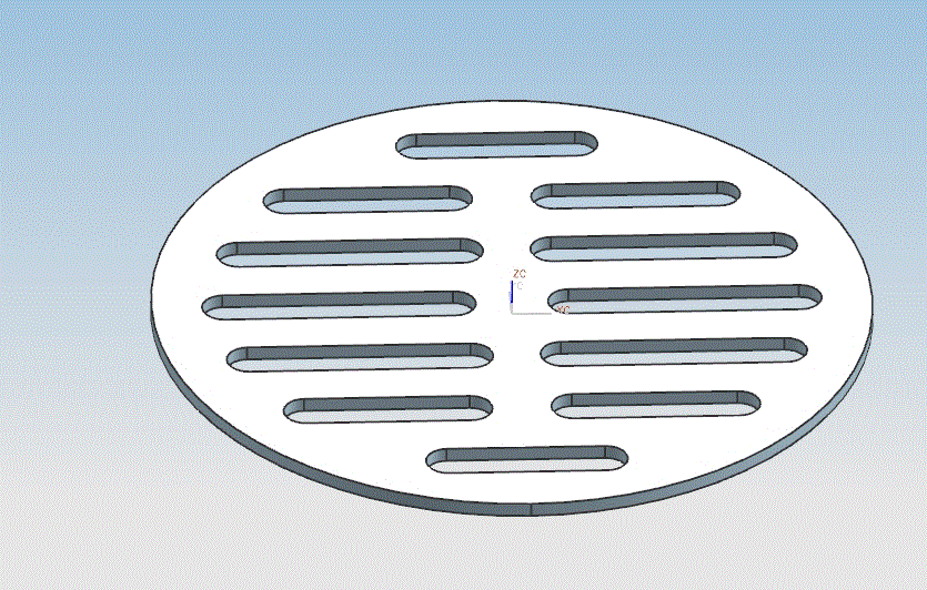 JJ2990-地漏盖冲压模具设计-落料冲孔复合模