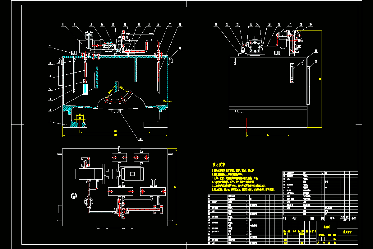 JJ3110-全自动模压式制瓦机液压系统设计