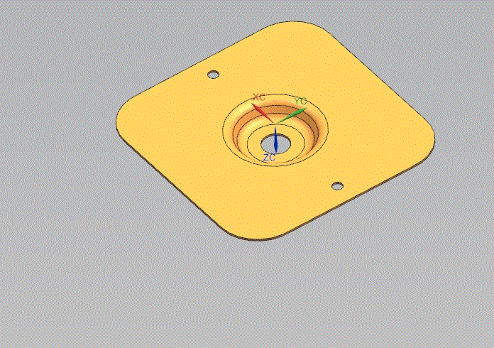 JJ2460-方形盖板冲压工艺及模具设计-落料拉深切边冲孔复合模[含UG三维图]