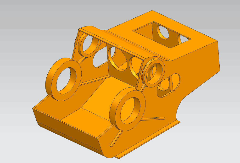 JJ2474-f-500型泥浆泵机架有限元分析[含UG三维图]
